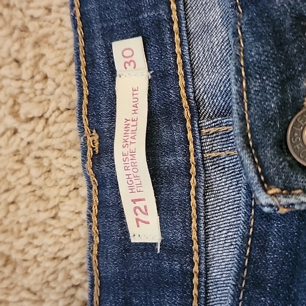 721 Levi's - High Rise skinny - Picture 2 of 3